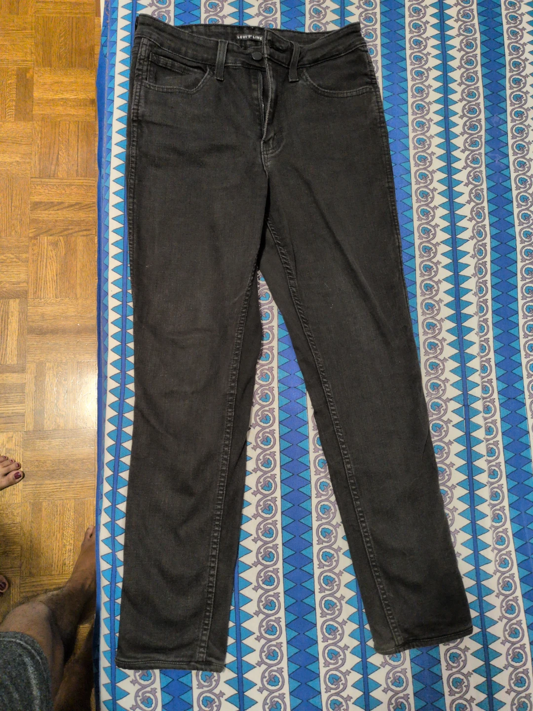 Women's Levi's Line Black Jeans