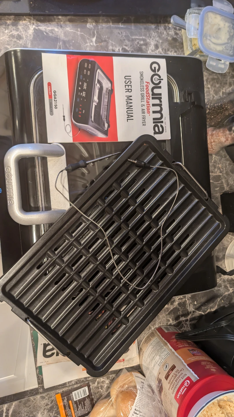 Gourmia FoodStation Smokeless Grill & Air Fryer - photo 3