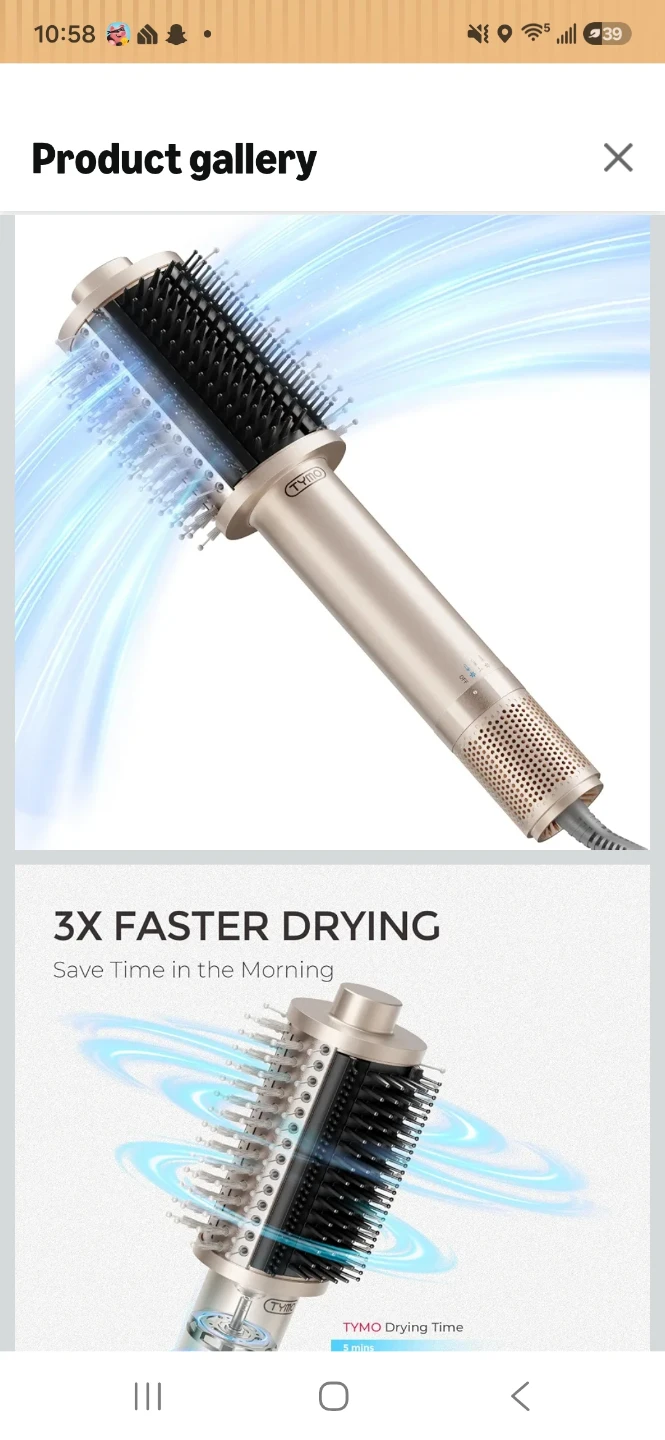 TYMO Hot Air Brush