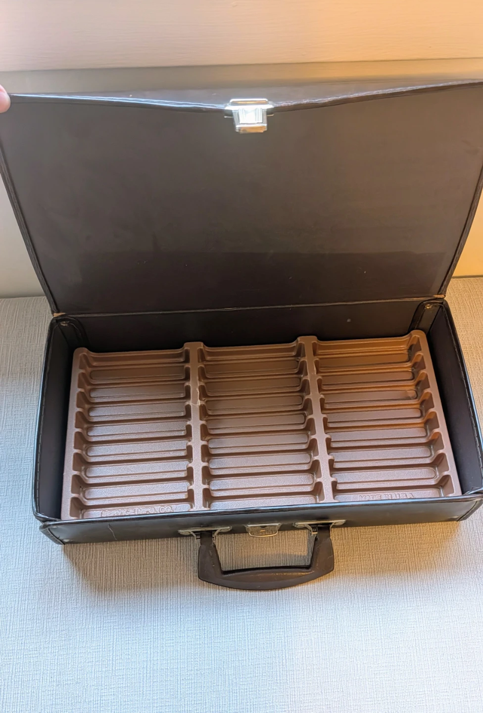 Vintage Storage Cassette Audio Tape Carrying Case