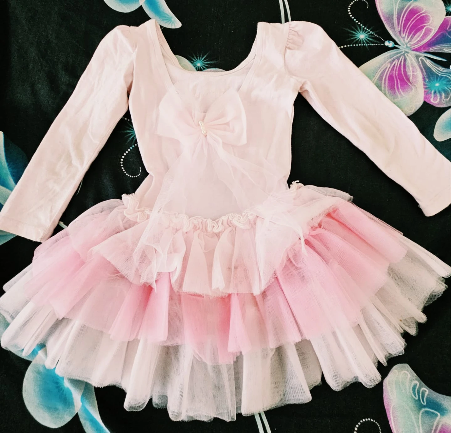 Girls Pink Ballet Leotard Dress - photo 2