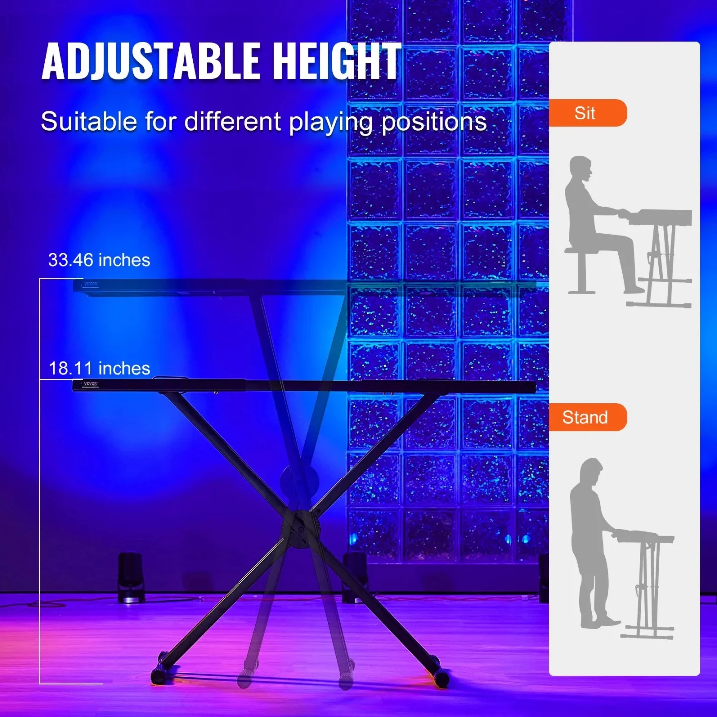 VEVOR DJ Facade Table Station DJ-4 - photo 3