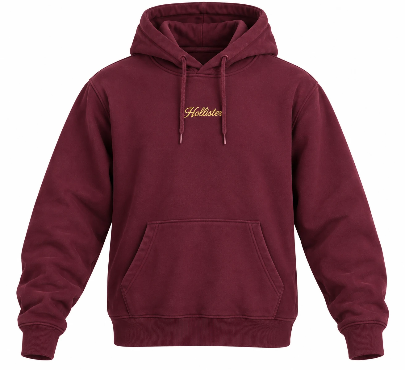 Hollister Pullover Hoodie - Maroon