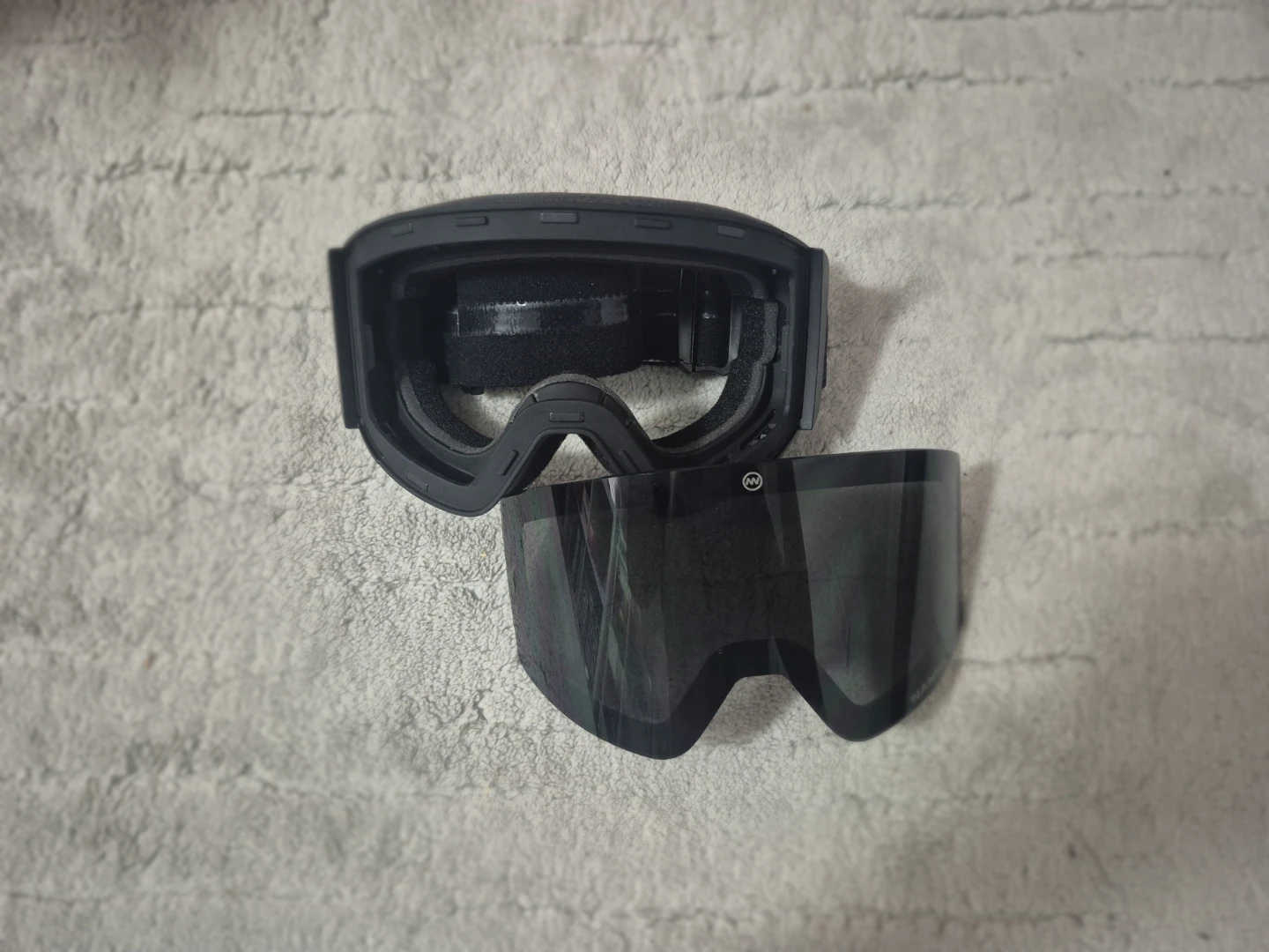 Nanend megnetic snow goggles (black) - photo 2