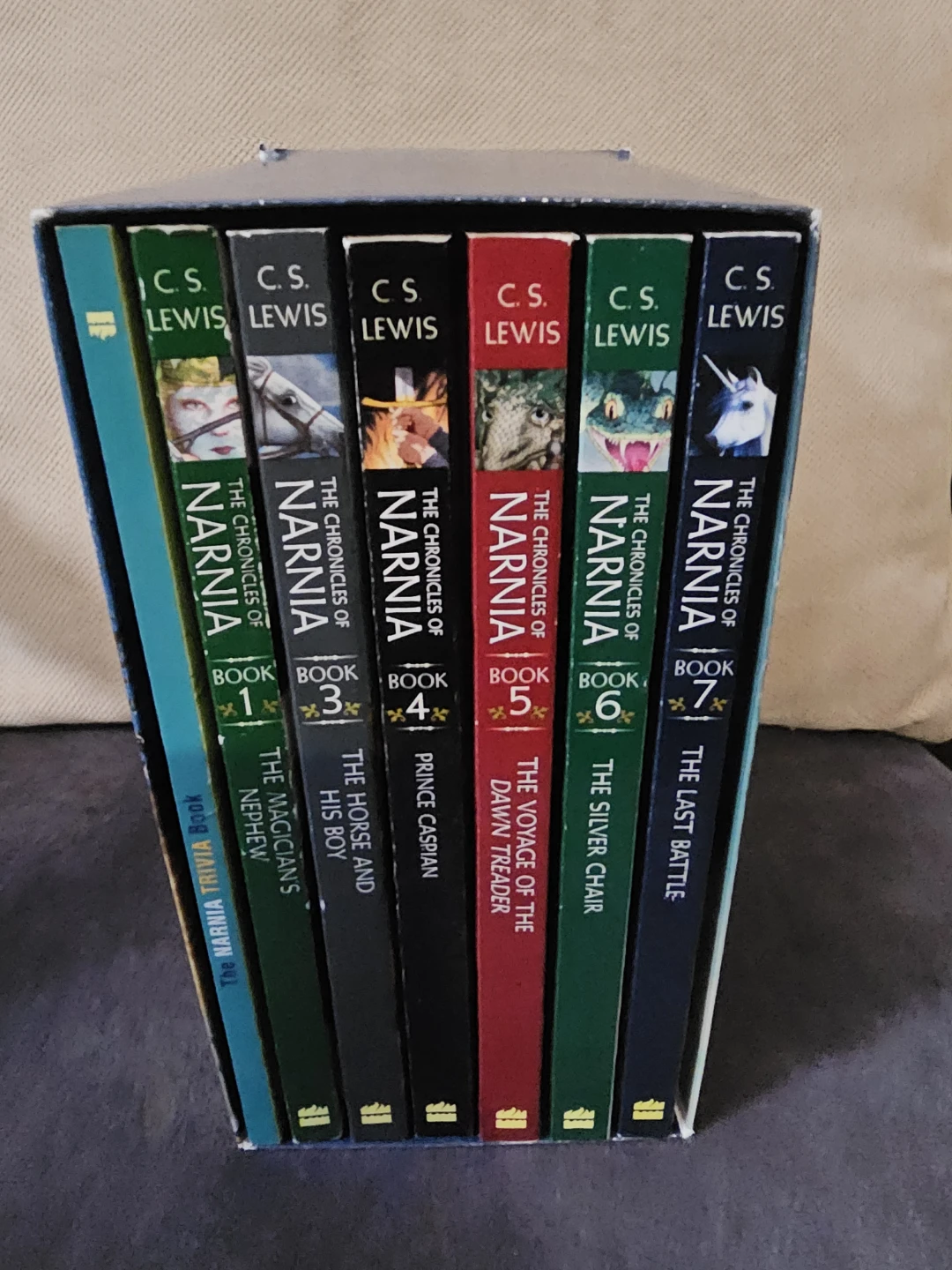 The Chronicles of Narnia Boxed Set & Trivia Book - photo 2