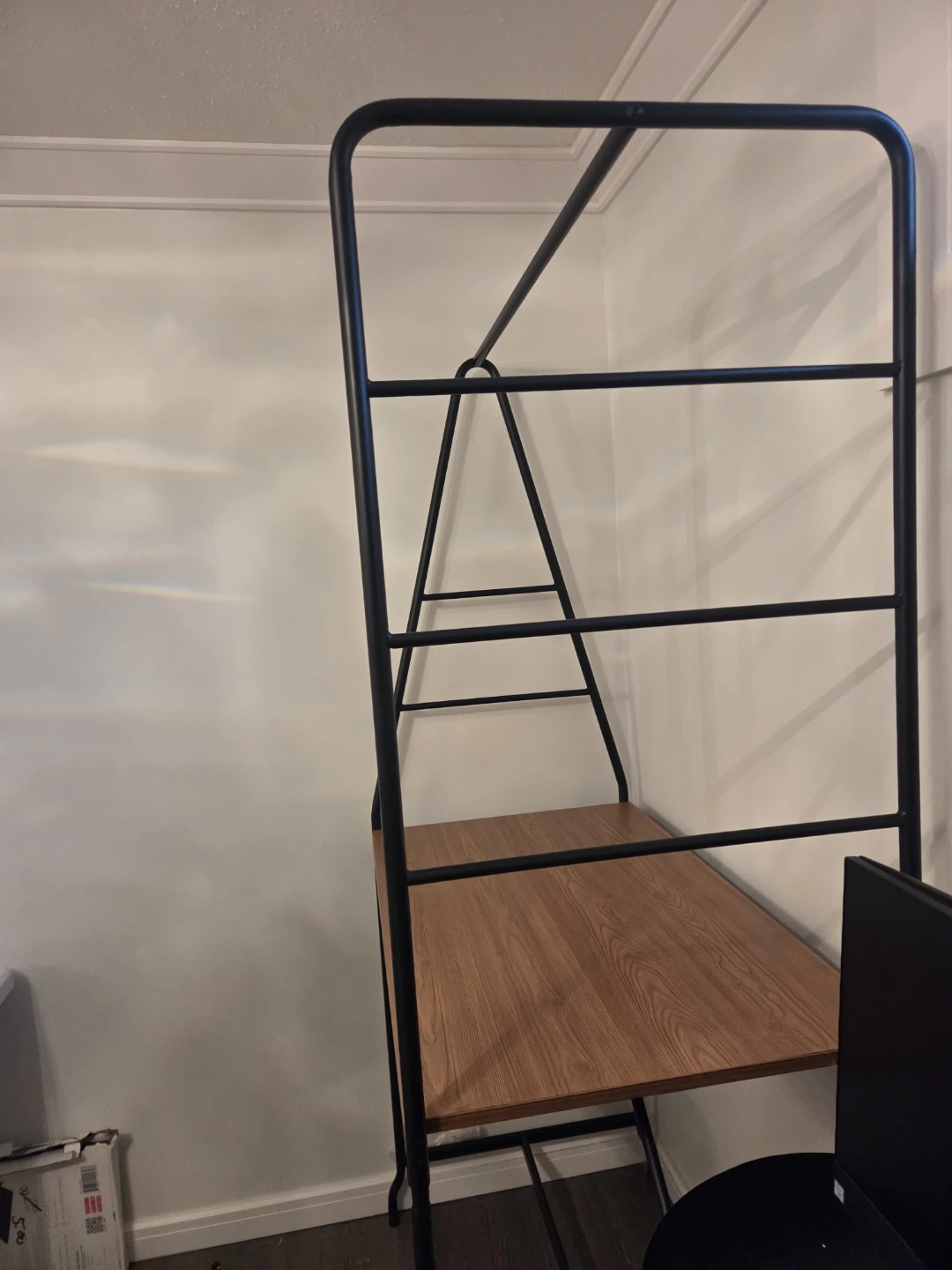 Industrial Style Metal and Wood Desk - photo 2