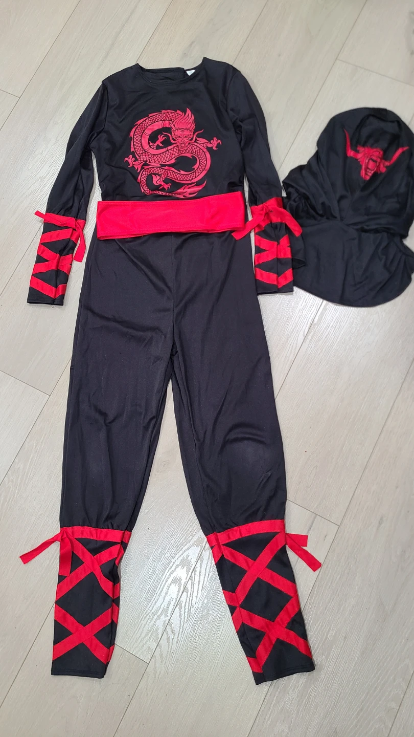 Blood Dragon Ninja Costume Child Medium 8-10 - photo 2