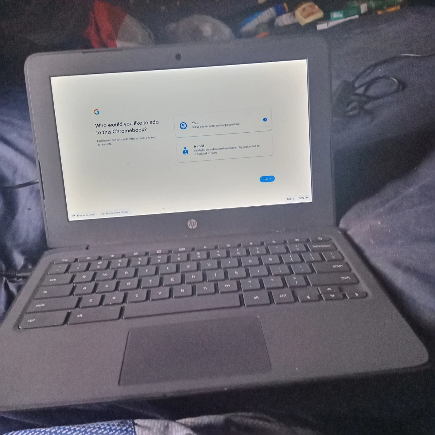 HP Chromebook