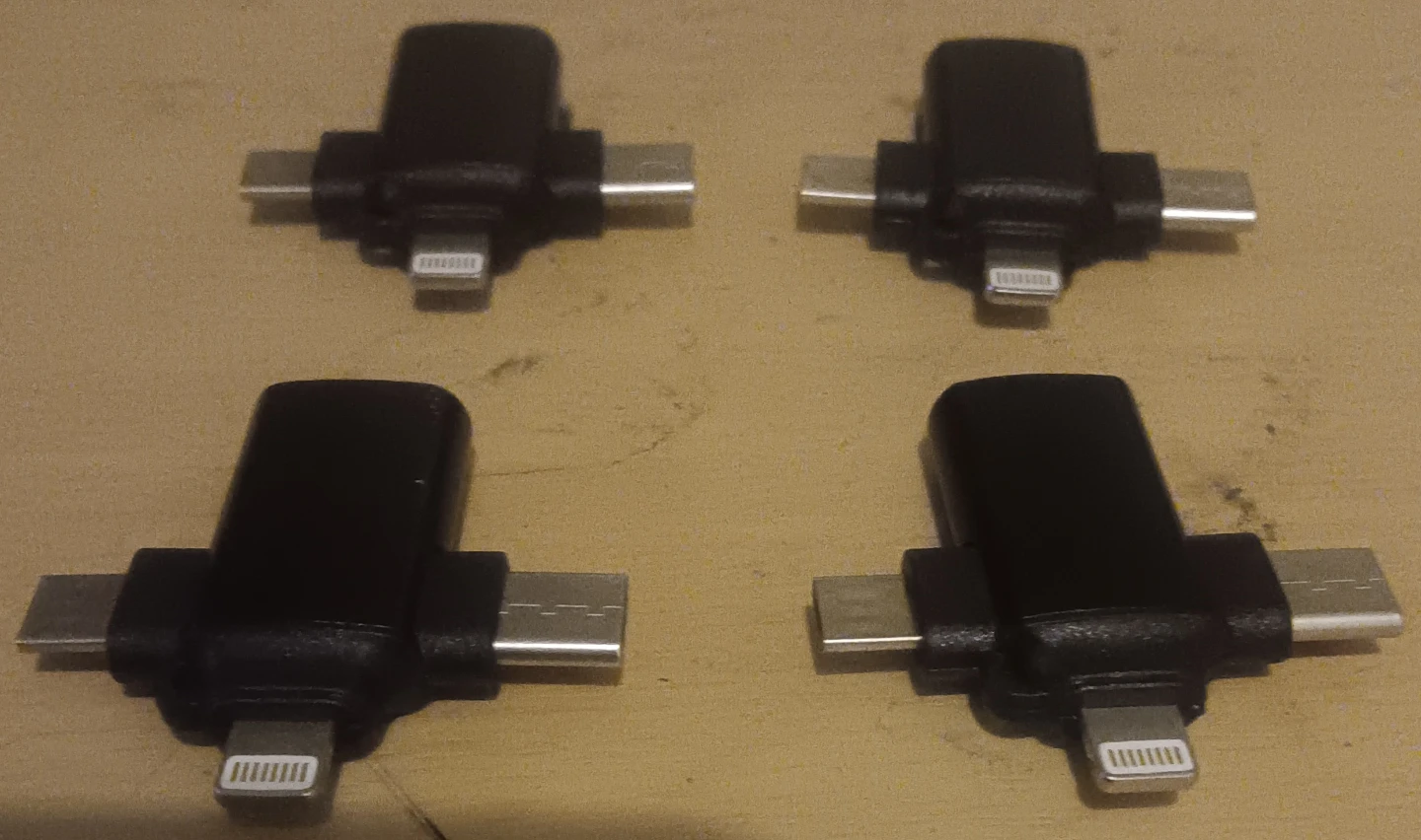 USB-A 2.0 Multi-Port Charging Adapters (EACH)