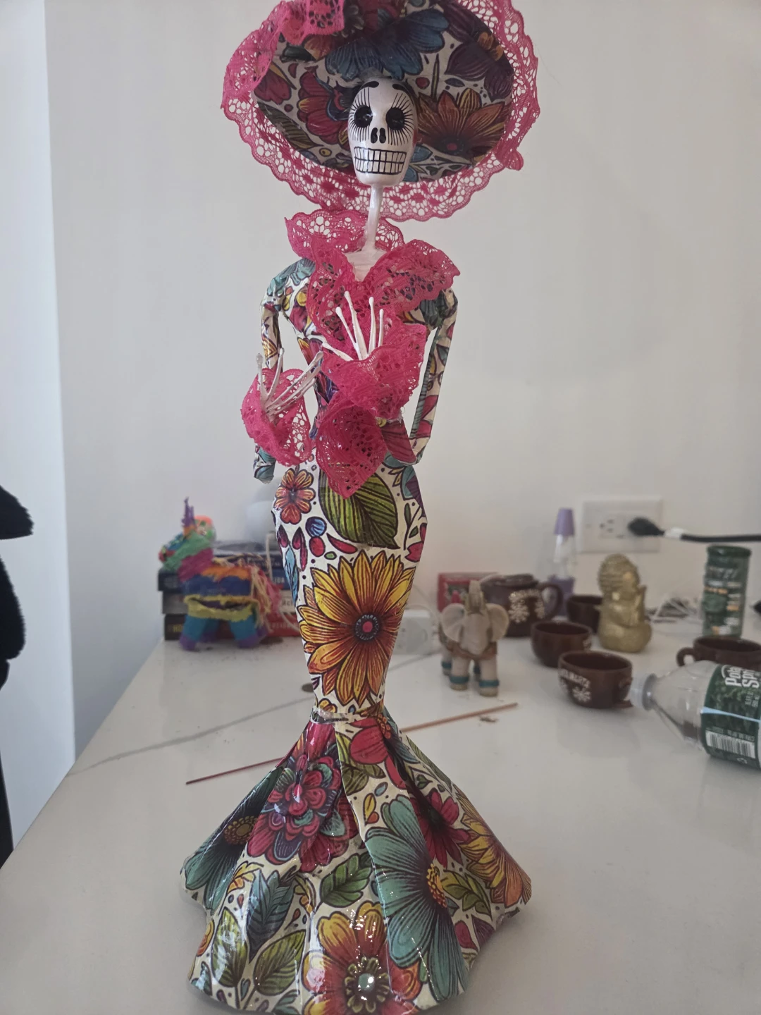 La Catrina Floral Figurine