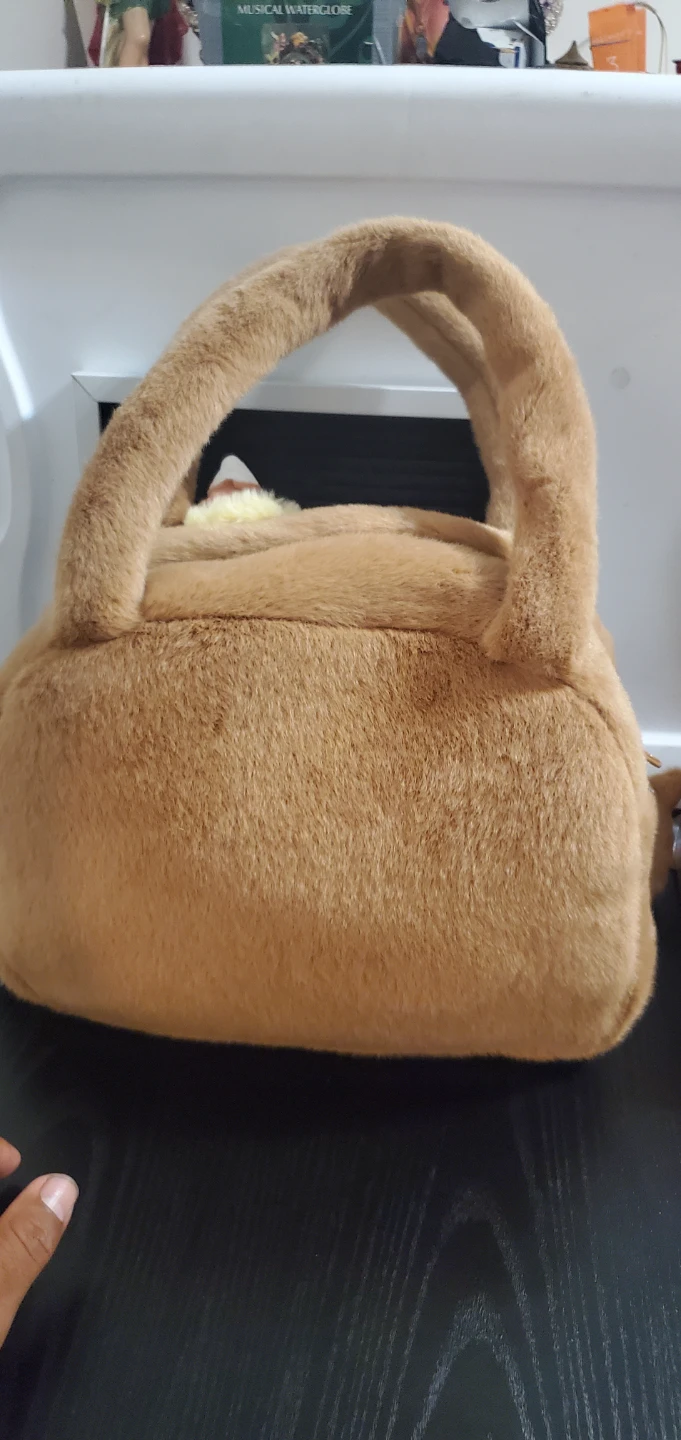 Tuntunzai Chocolate Plush Handbag - photo 3
