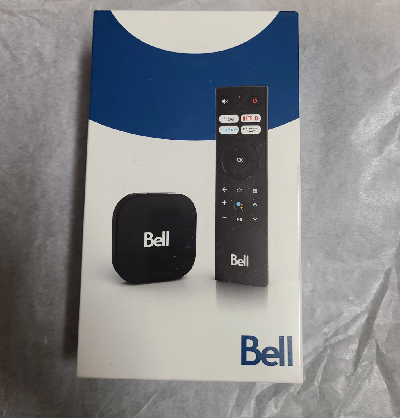 Bell Fibe TV Streaming Box with Voice Remote
