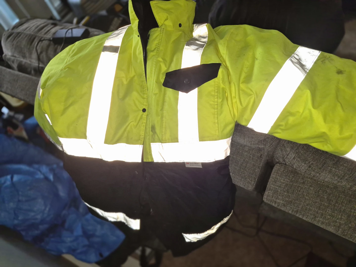Uline High-Visibility Safety Jacket - X-Large