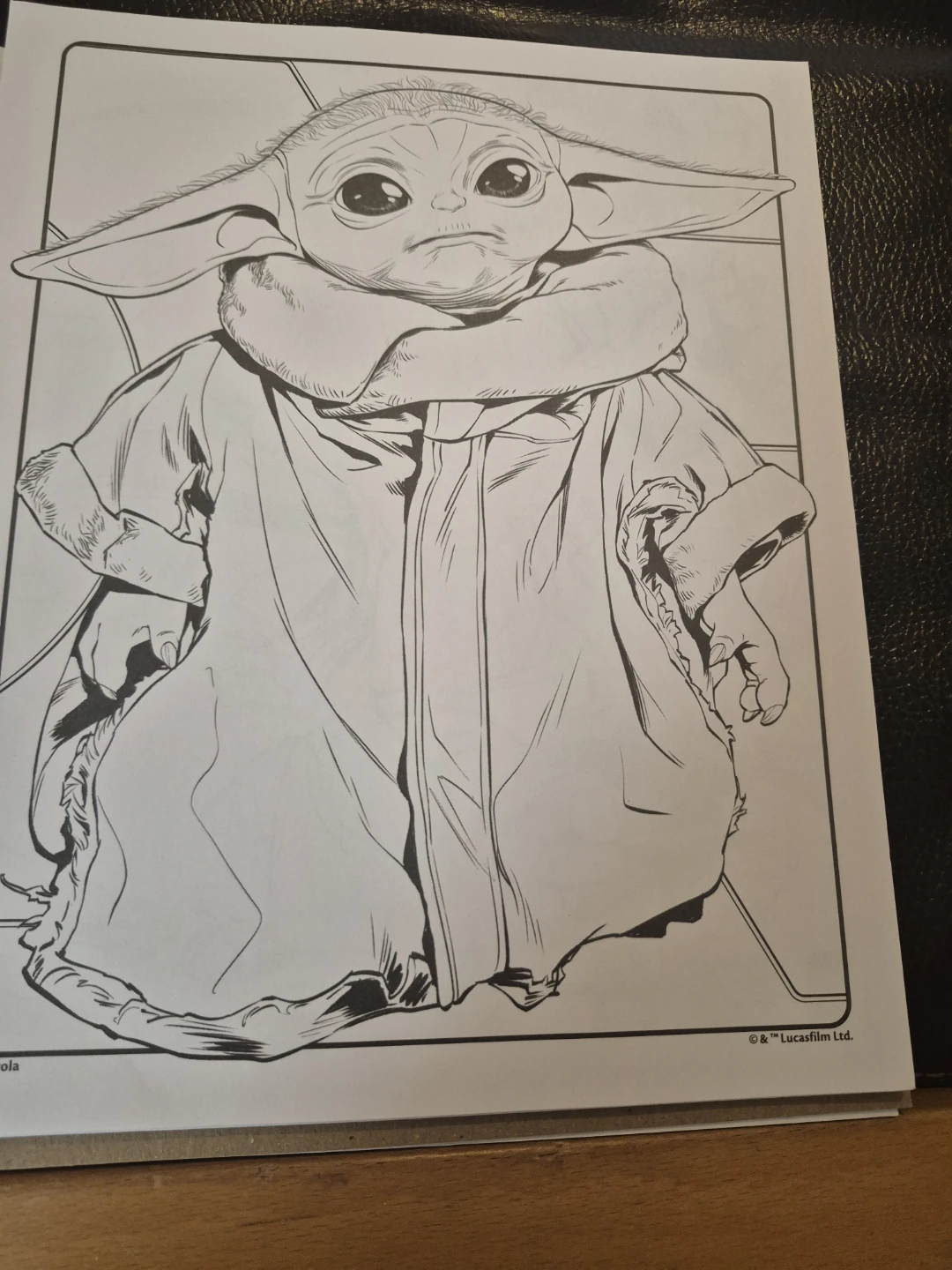 Crayola Art with Edge Star Wars The Mandalorian Coloring Book - photo 2