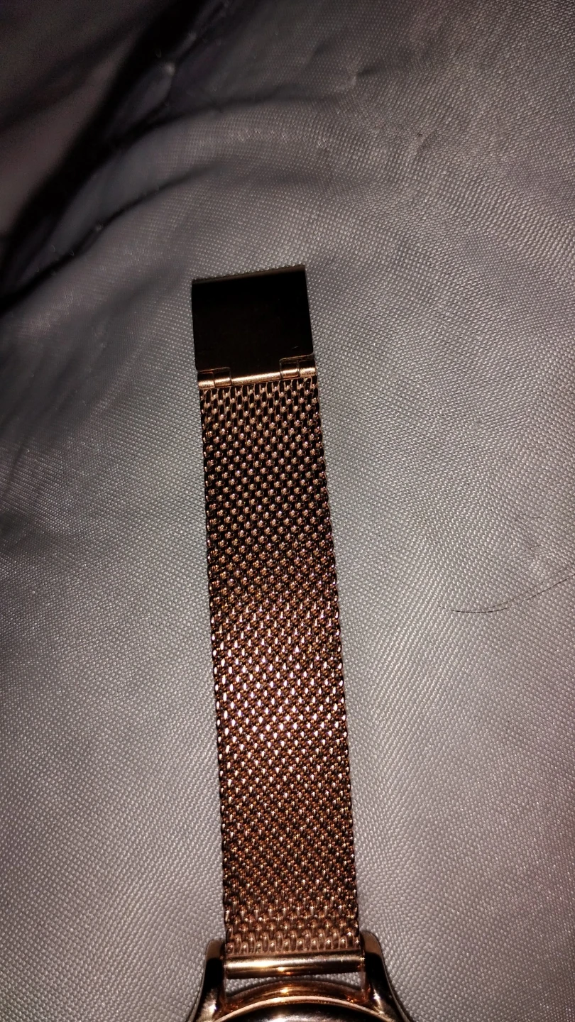 Fossil Rose Gold Mesh Watch BQ3392 - photo 2