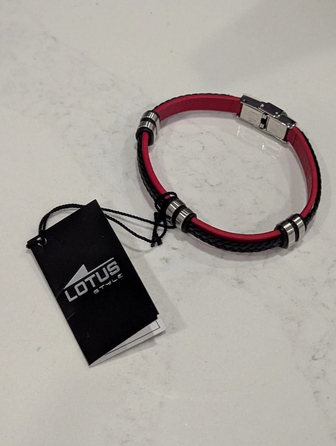Mens Vintage European Lotus Braclet - photo 3