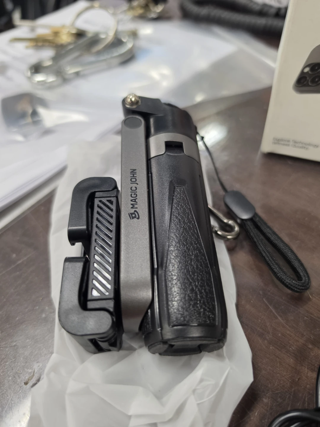 MAGIC JOHN Mini Selfie Stick /  Like New - photo 2