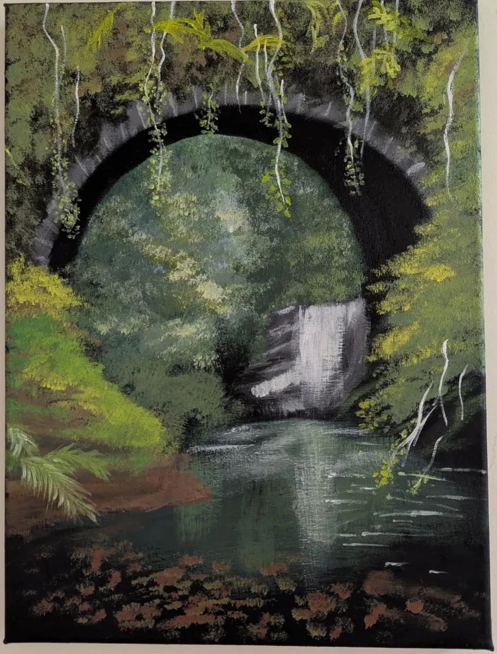 Hand-painted Landscape Canvas Art
