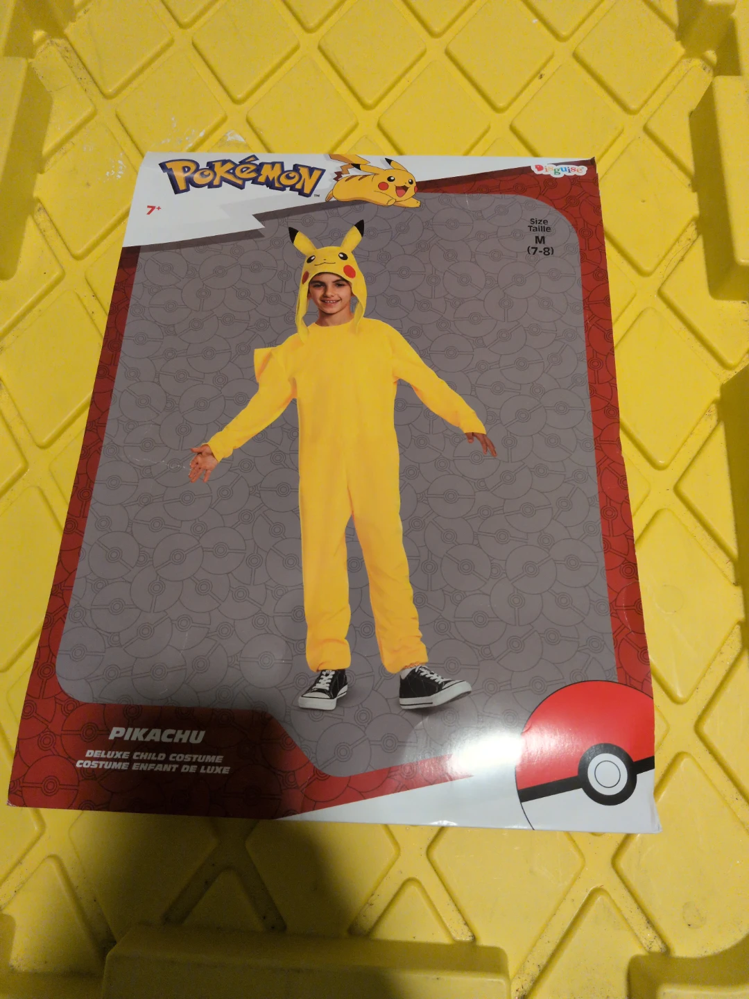 Disguise Pokemon Pikachu Child Costume Size M (7-8)