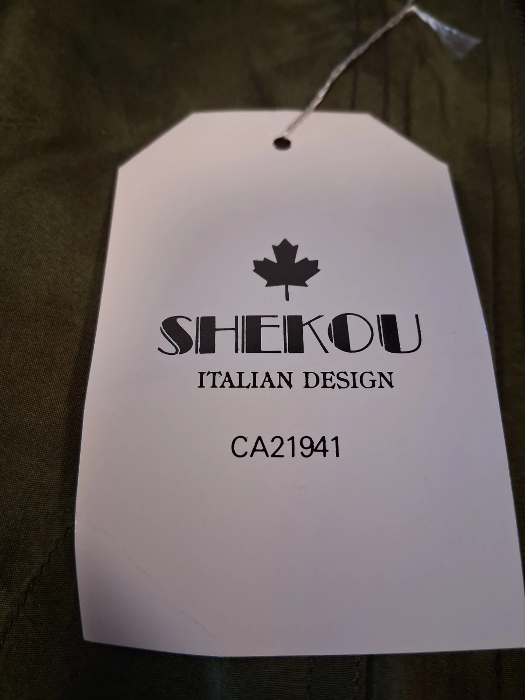 Army green mens jacket - photo 3