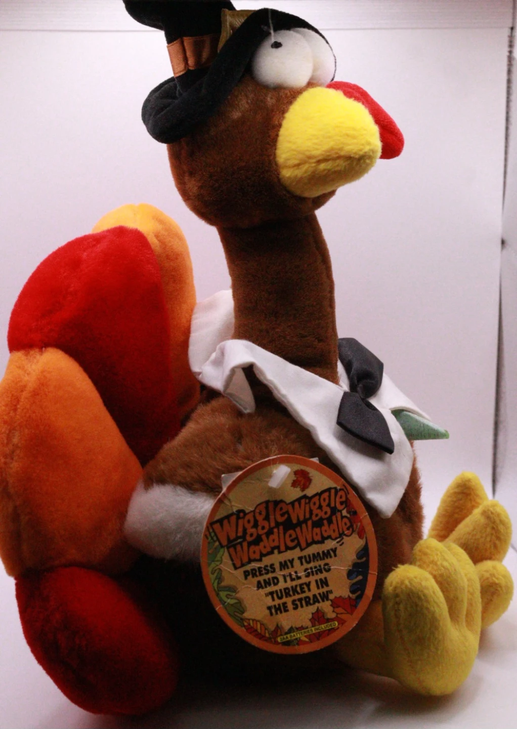 Wiggle Wiggle "Dan Dee" Waddle Waddle Singing Turkey Plush