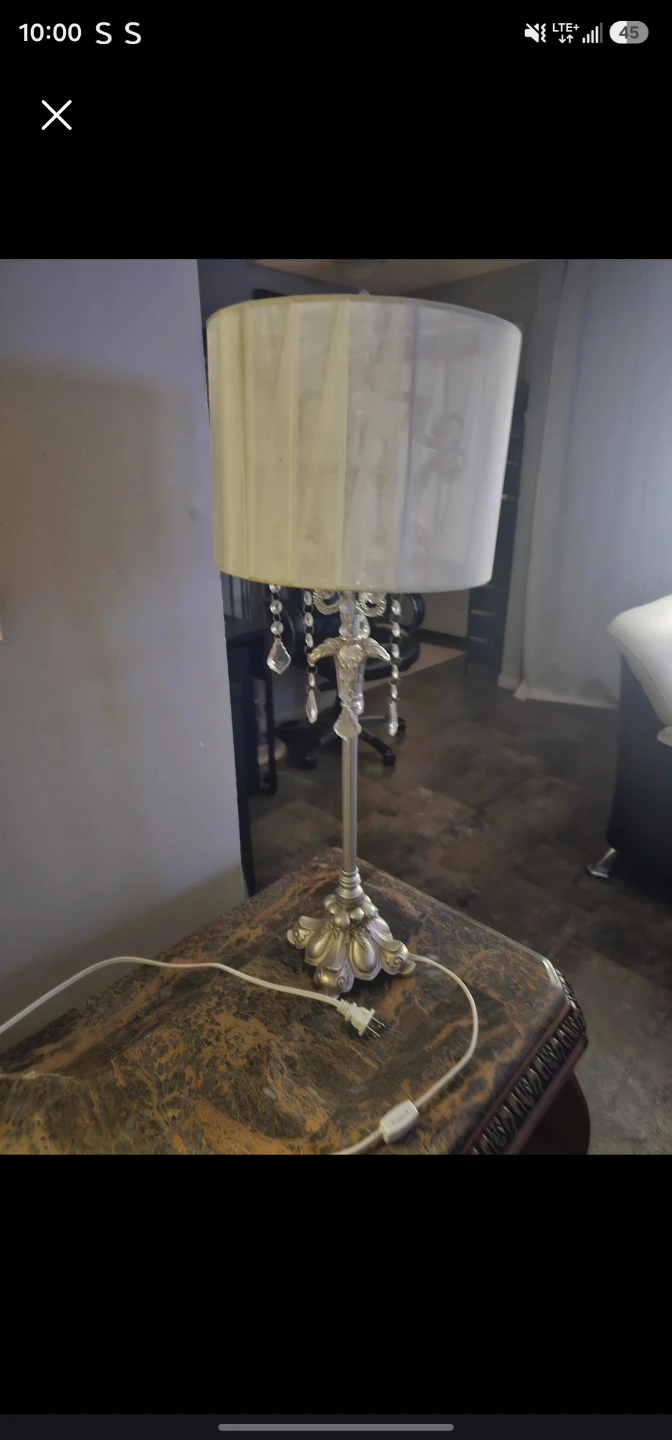 Beautiful  princess  Crystal Table Lamp