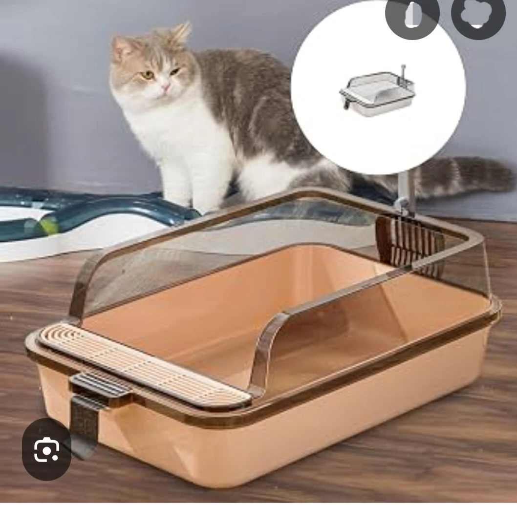 Cat Litter Box with Scoop
