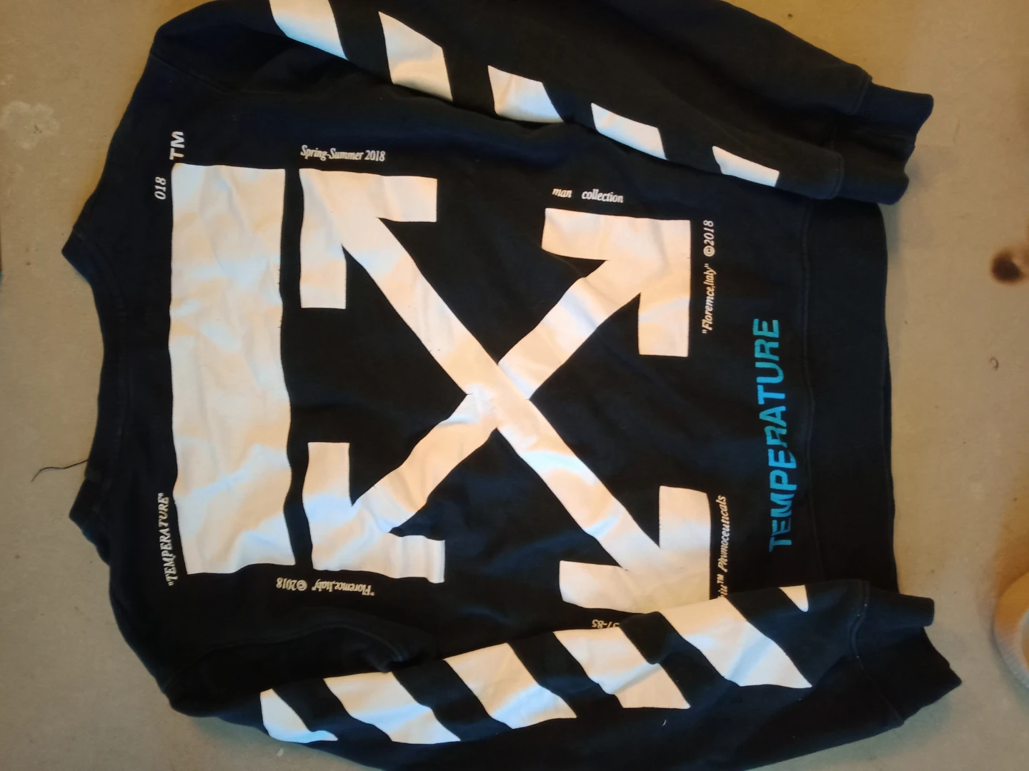 Off-White Mona Lisa Crewneck Sweatshirt - photo 2