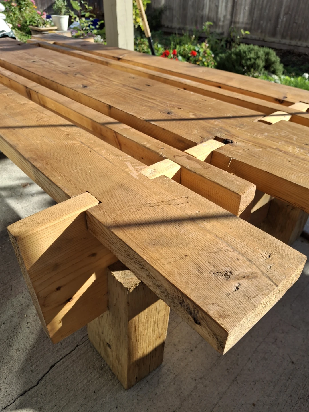 Solid Wood handmade bench Without nails. - photo 4