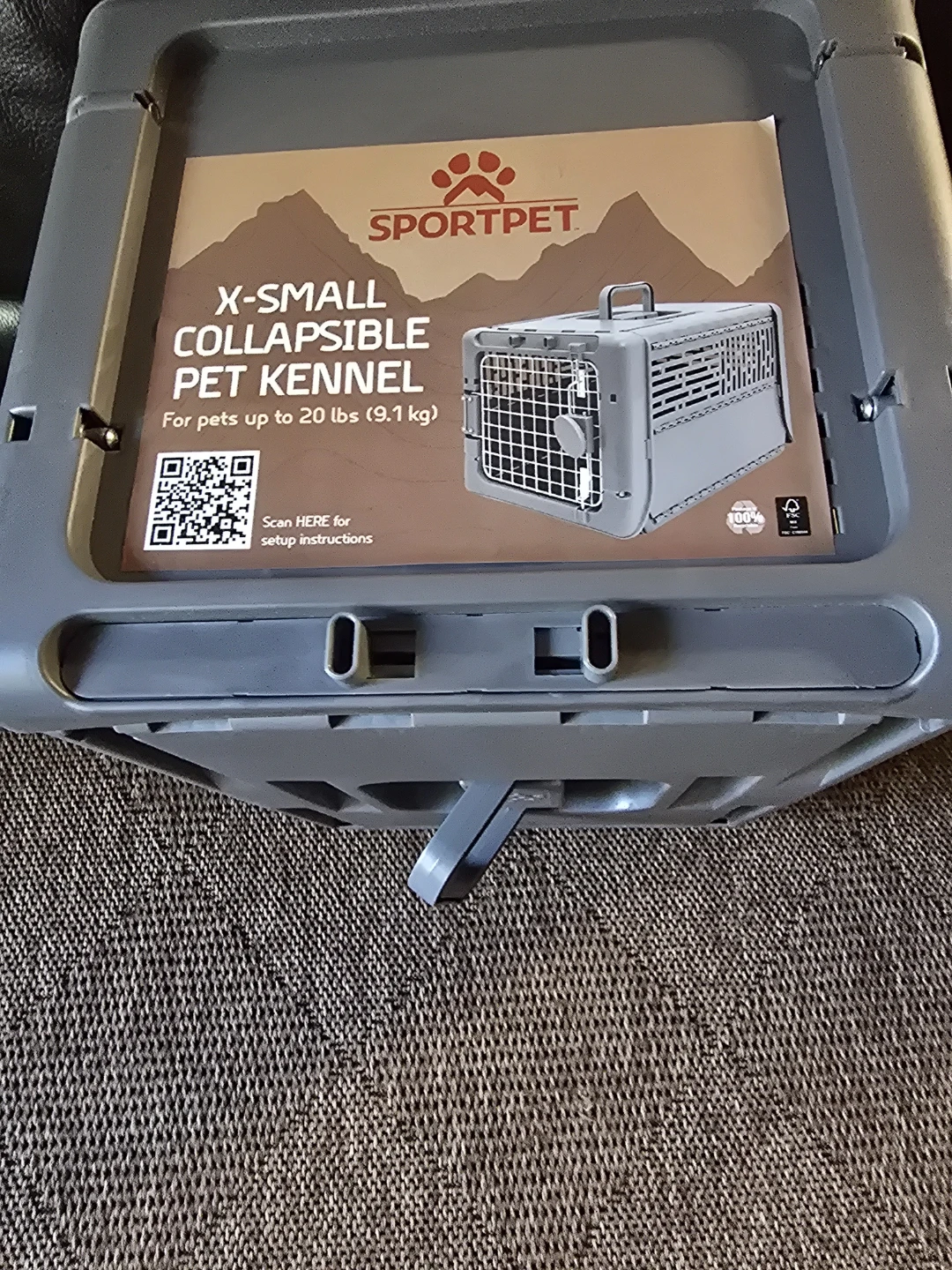 SportPet X-Small Collapsible Pet Kennel
