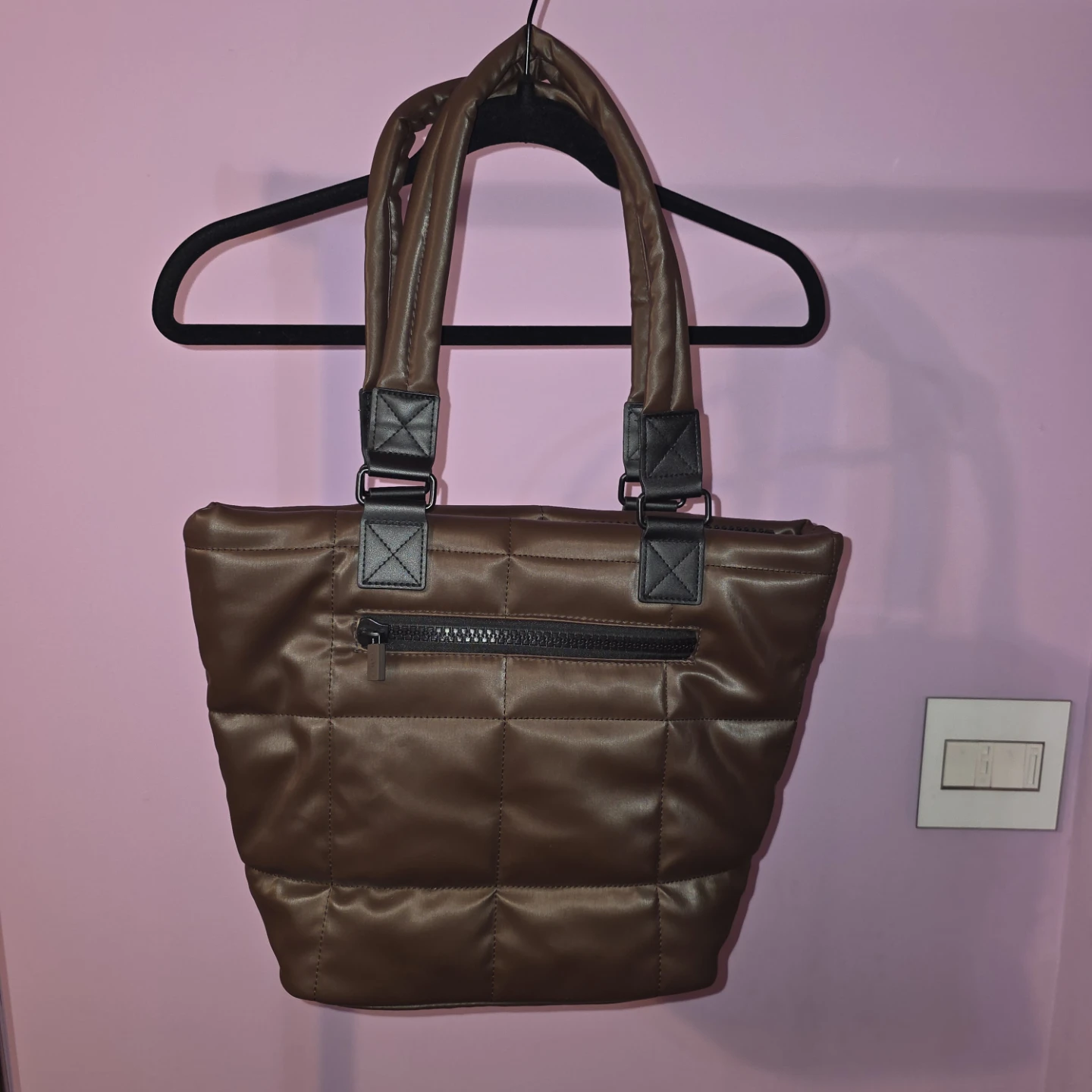 HKWP Puffer Chocolate Brown Bag - photo 2