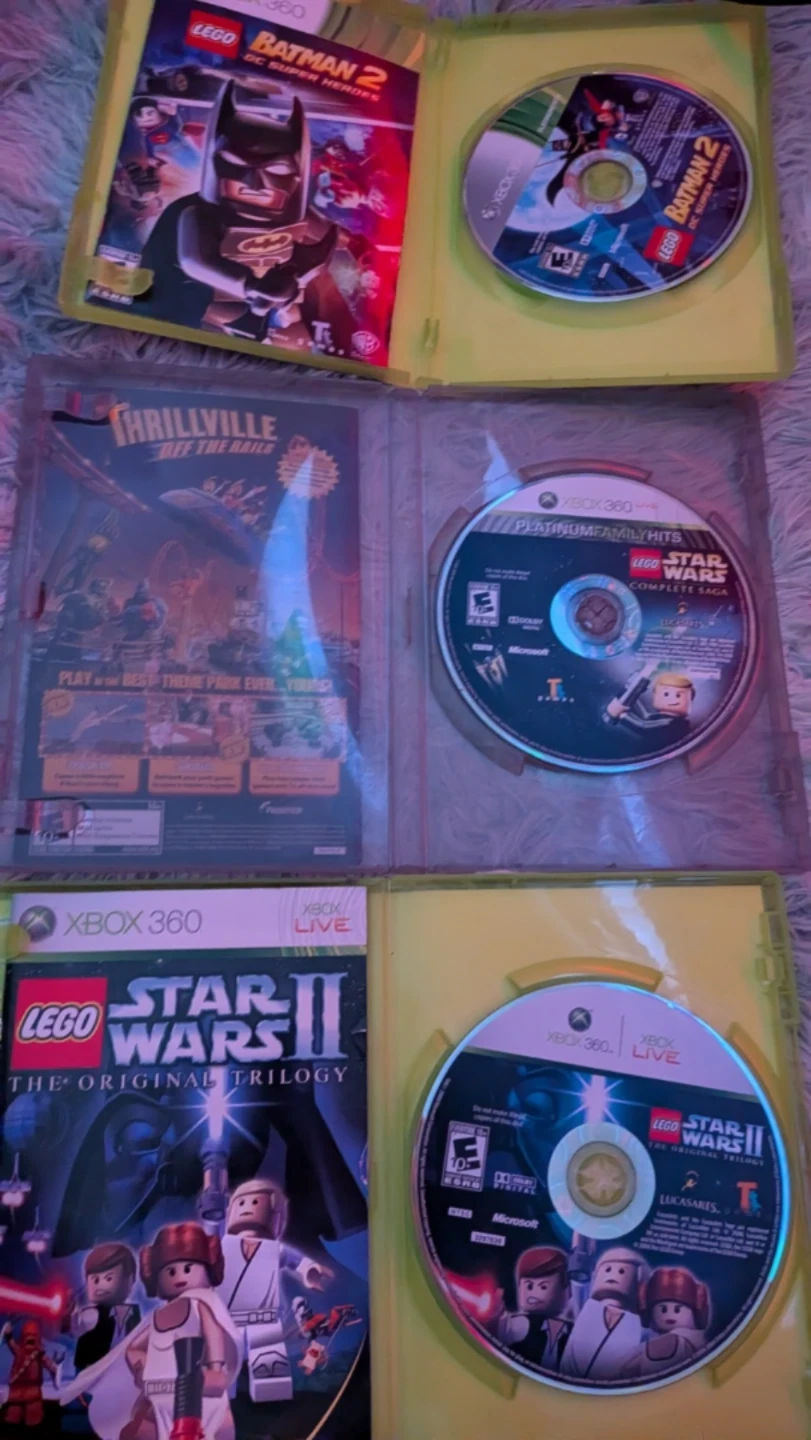 Set of 3 LEGO Xbox 360 Games - photo 3