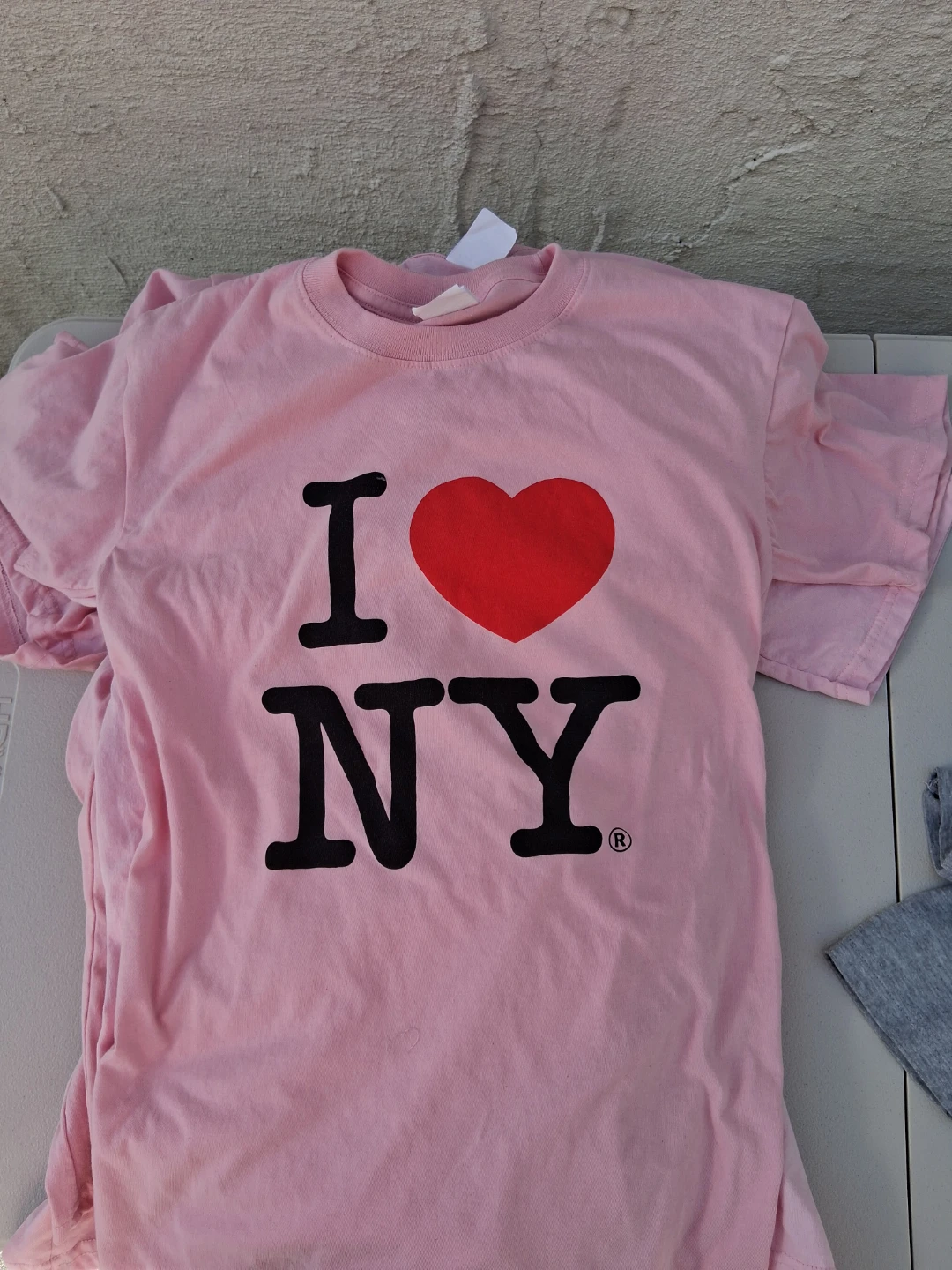 Pink I Love NY T-Shirt