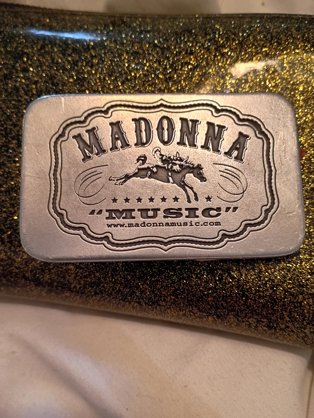 Madonna Music Vintage Belt Buckle