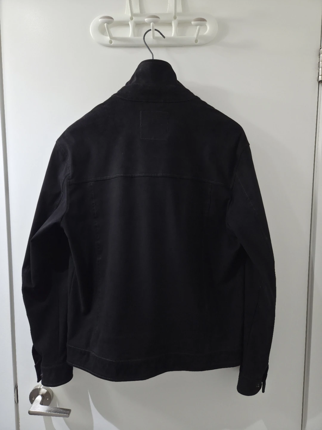 ZARA Suede Jacket - Black (Size S) - photo 2