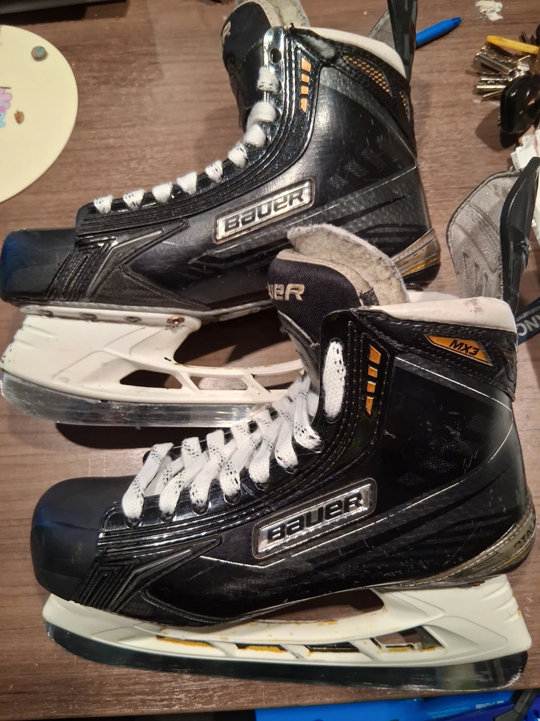 Bauer Supreme MX3 Hockey Skates Size 8EE