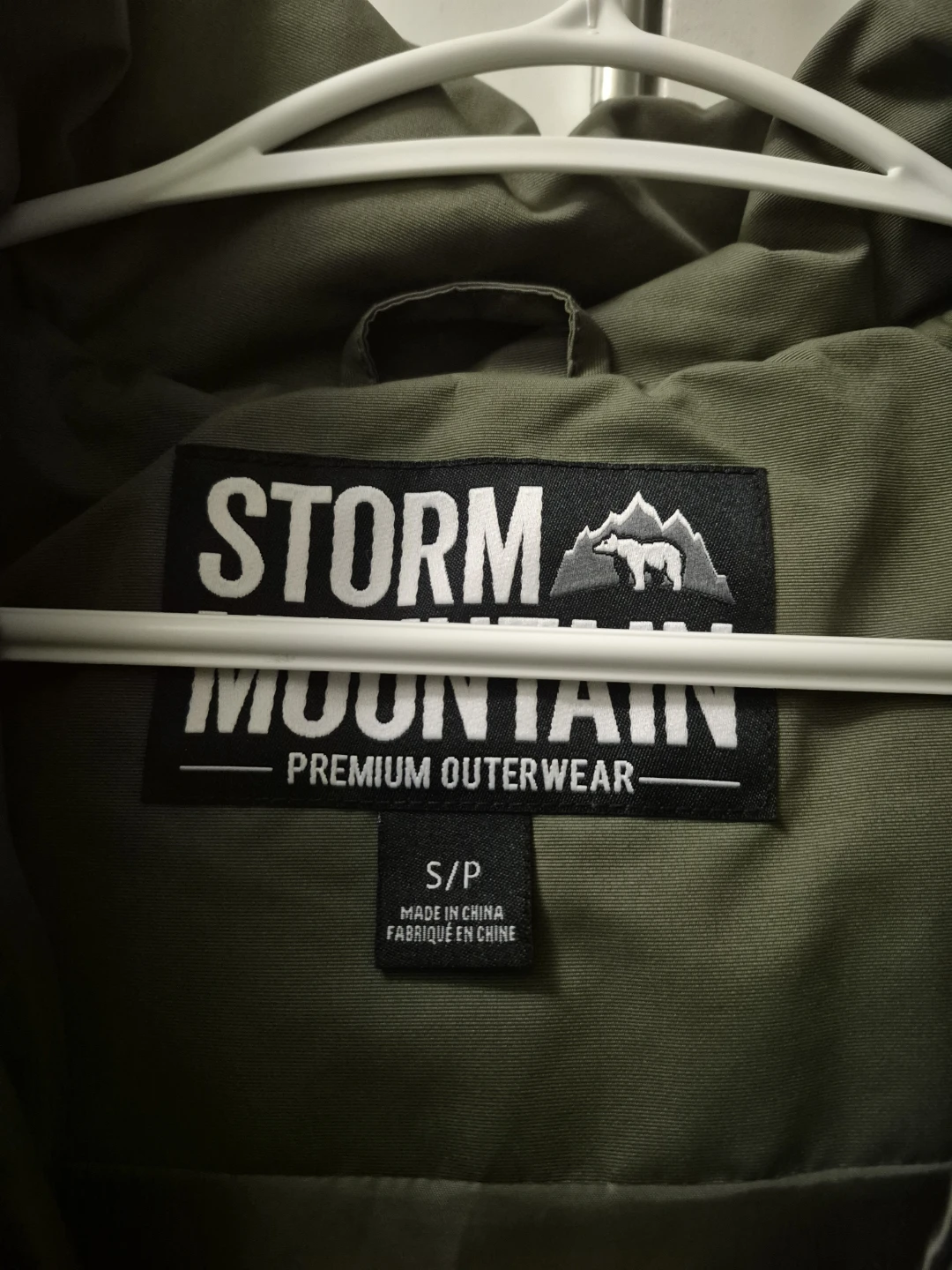 Storm Mountain Women's Puffer Winter Jacket Olive Green Size S/P - photo 3