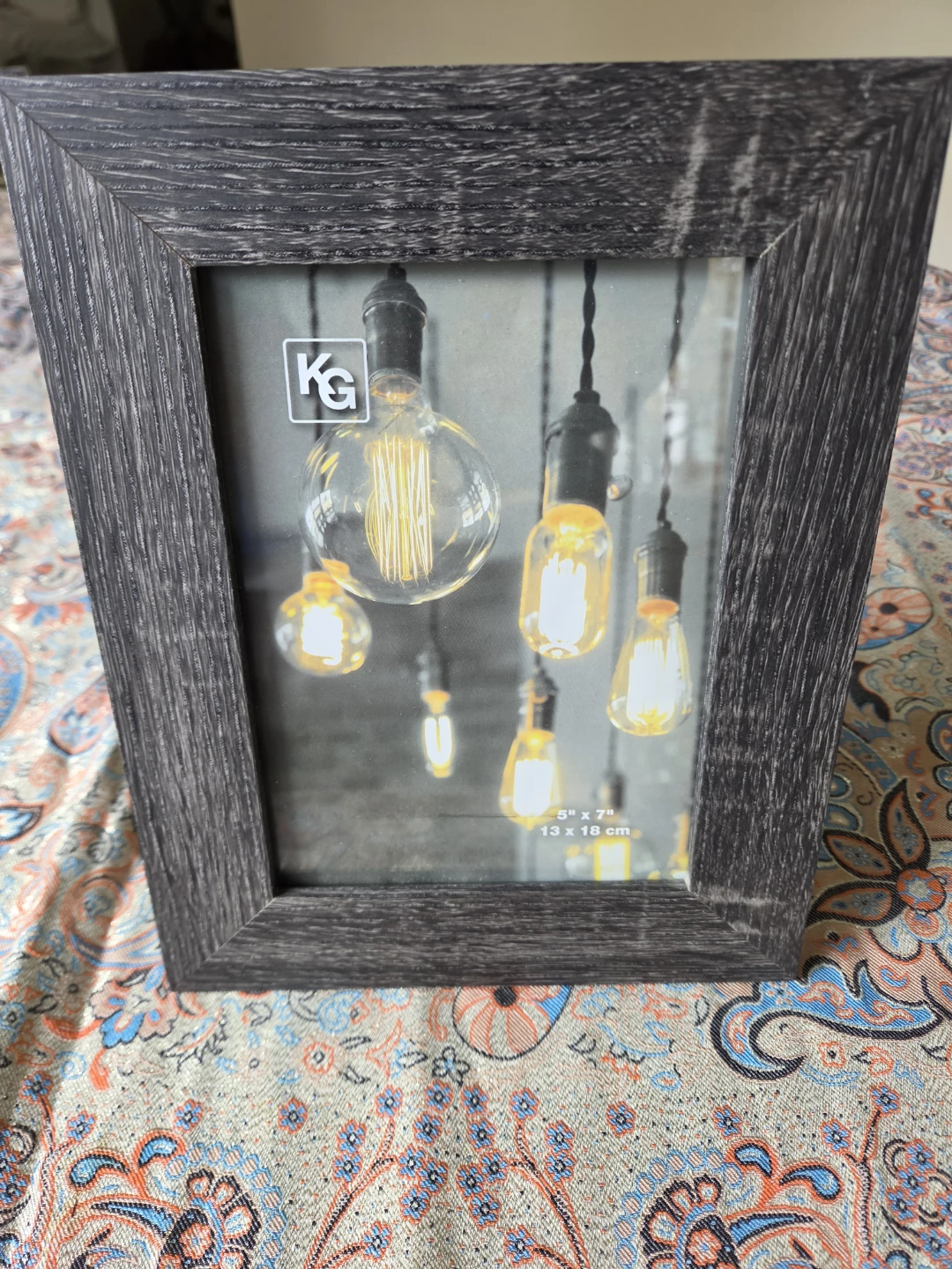 AZ Home Driftwood Black Frame 5x7