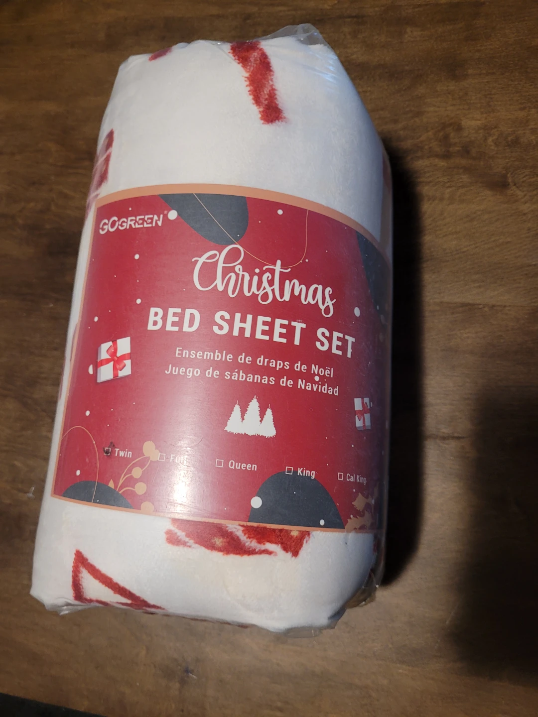 Twin Christmas Bed Sheet Set