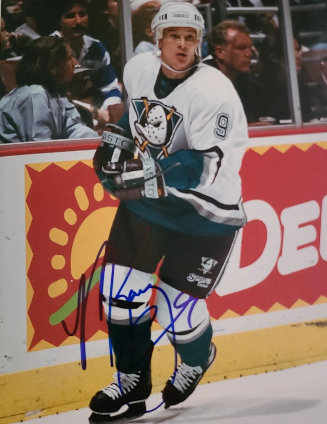 Anaheim Ducks Autographed 8x10 Photo Lot With COA'S