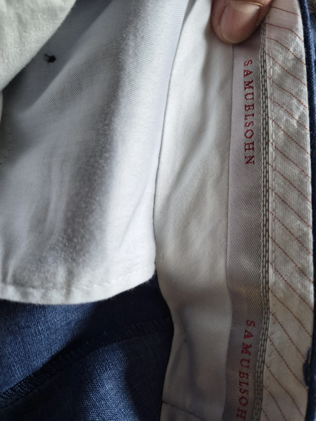 Samuelson Men's Linen Trousers Size 46 - photo 4