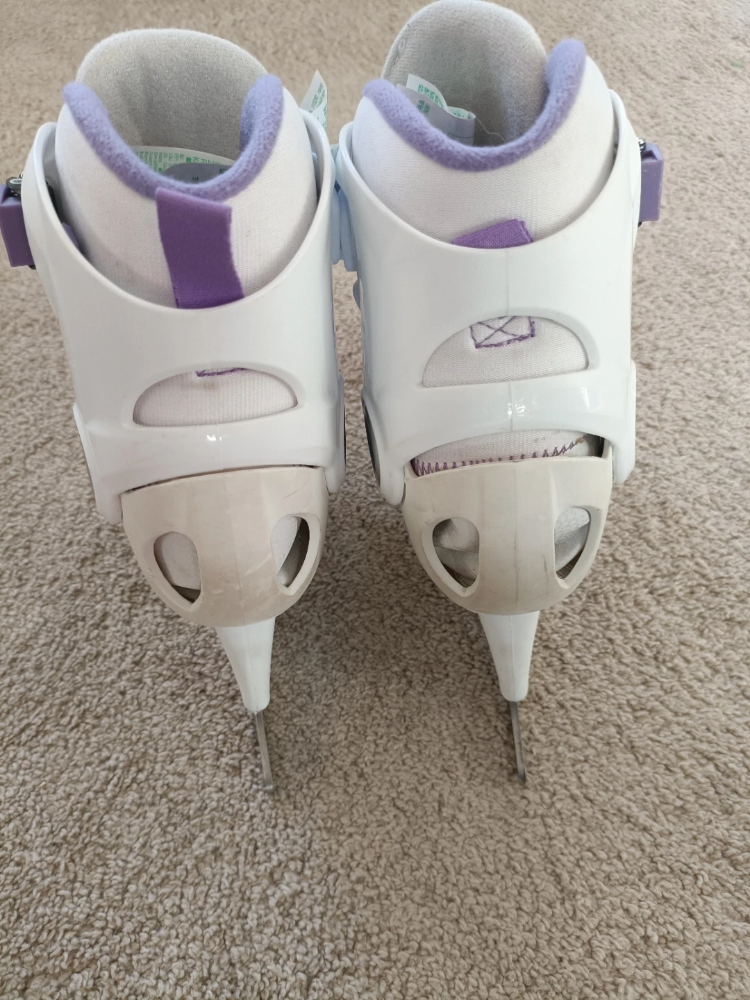 Oxelo Adjustable Ice Skates Size 26-28 - photo 2