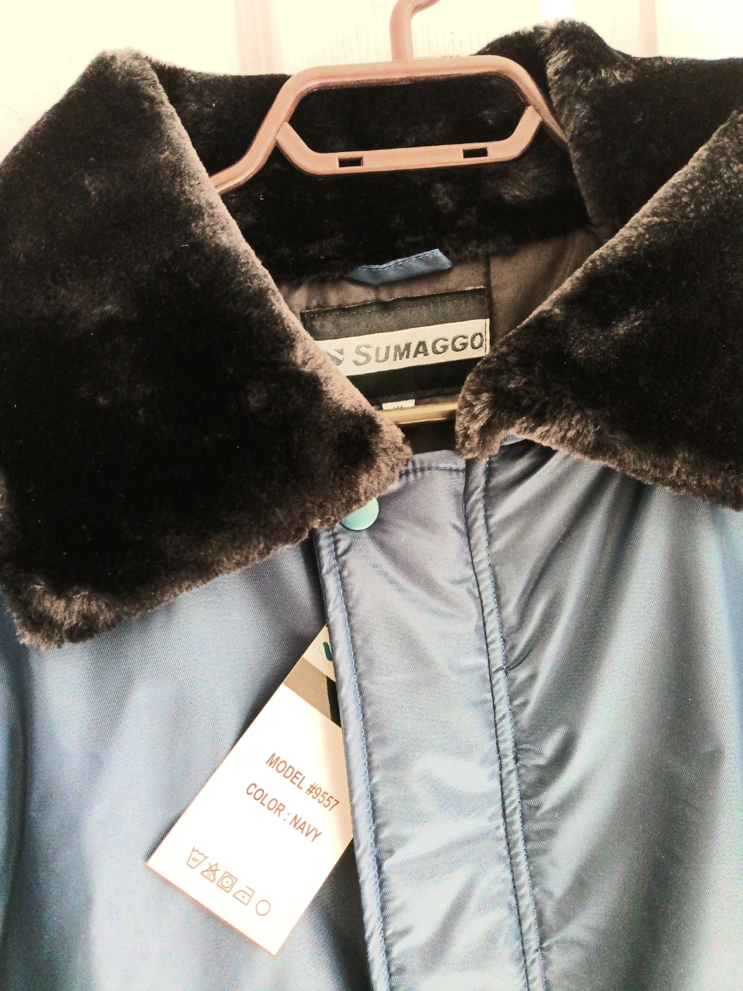 Sumaggo Navy Bomber Jacket - photo 3