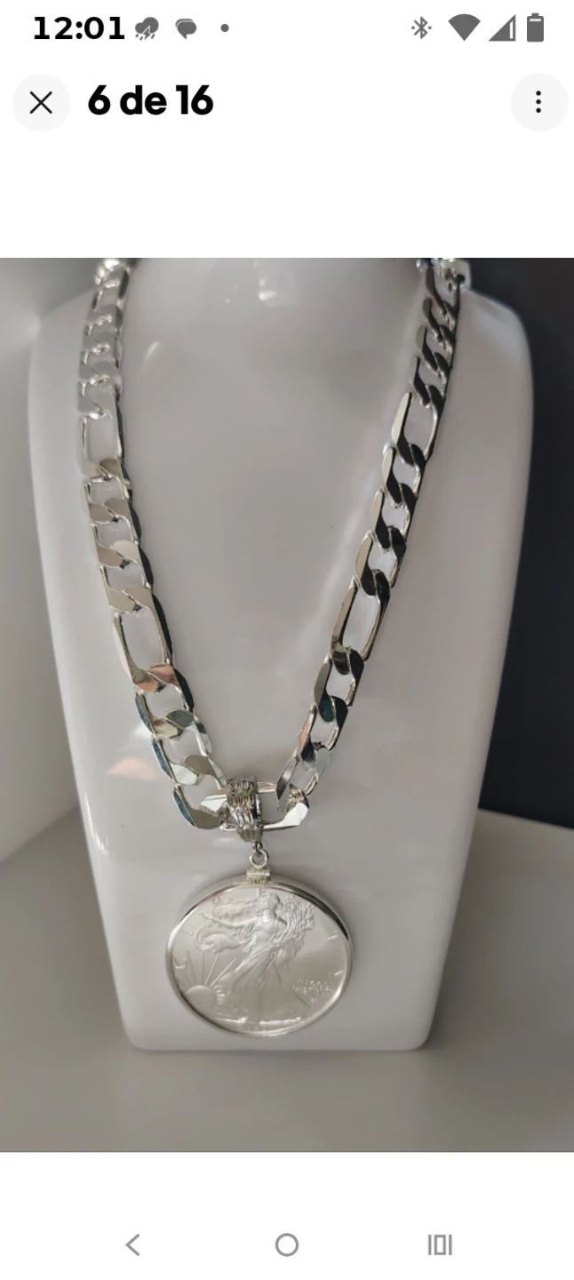 2026 American Silver Eagle Coin Pendant with Chain - photo 4