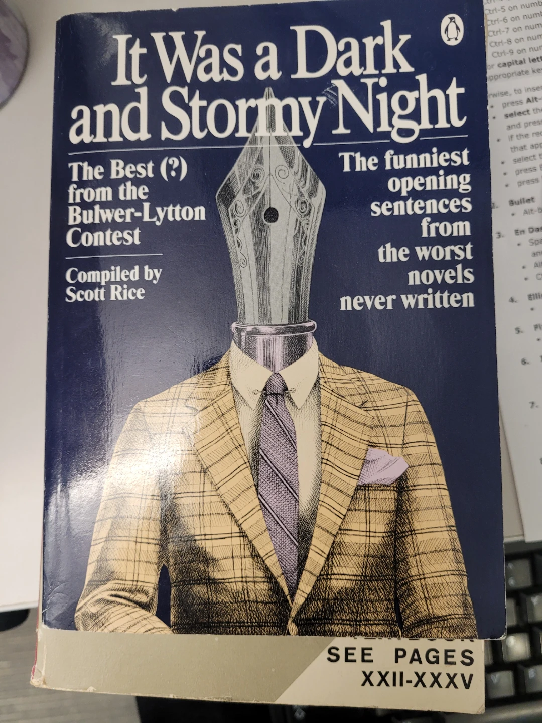It Was a Dark and Stormy Night - Compiled by Scott Rice