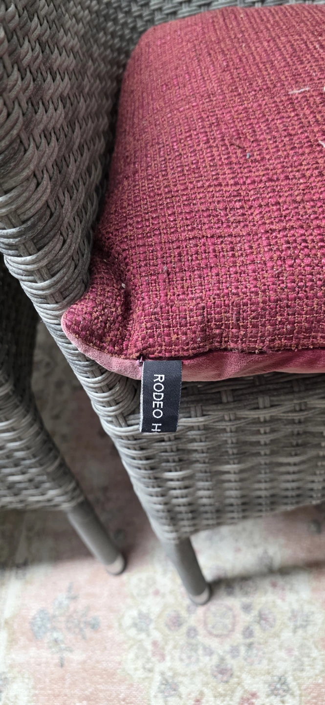 Rodeo H Wicker Patio Chairs - photo 4