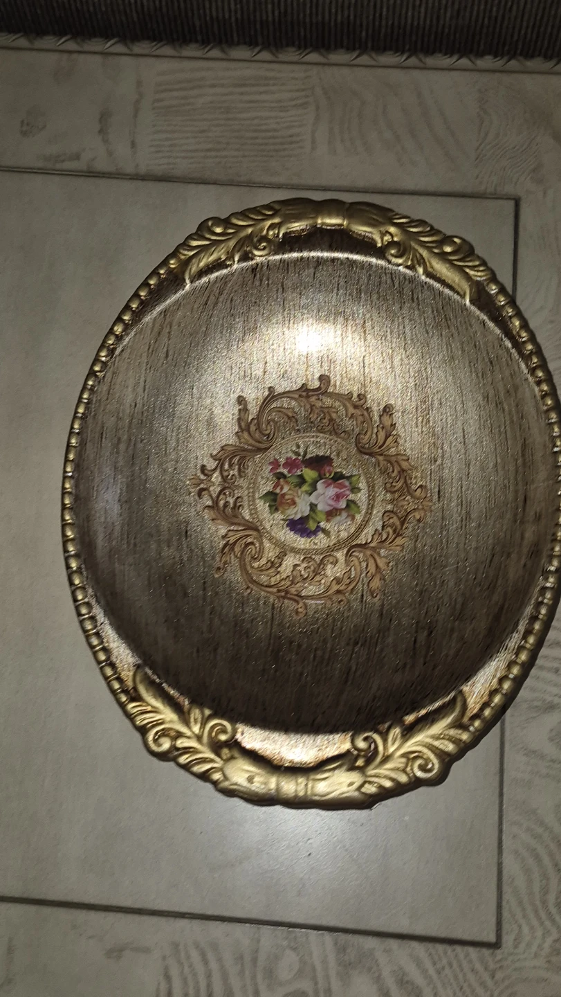 Vintage Style Decorative Footed Bowl