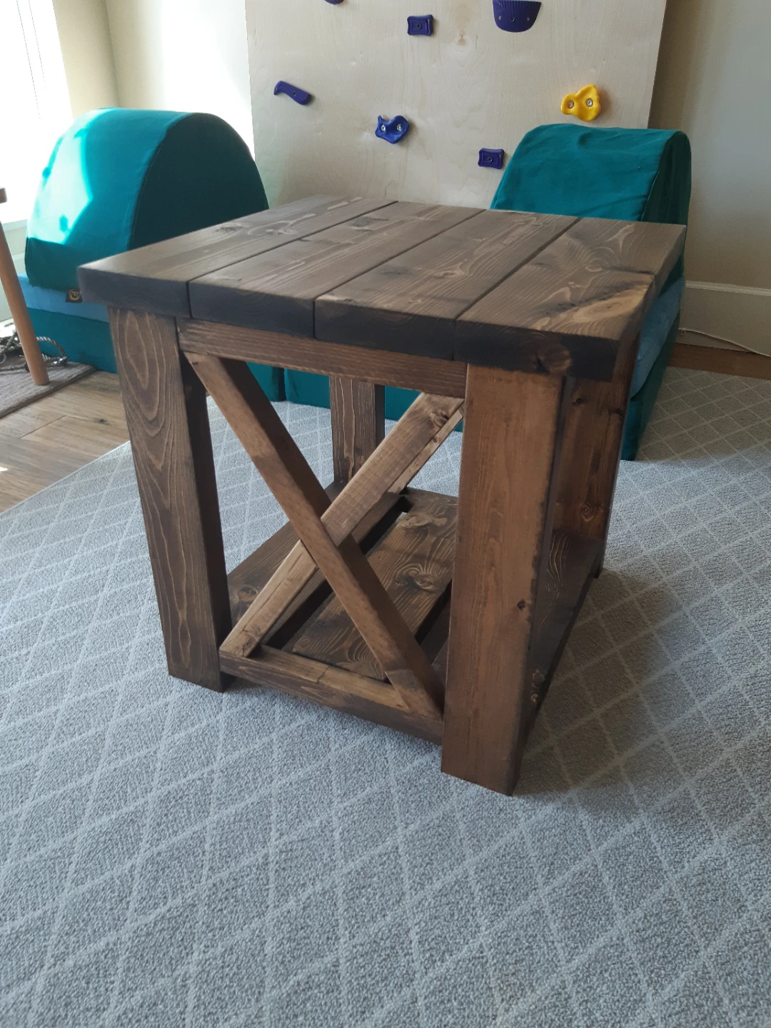 Rustic Farmhouse End Table