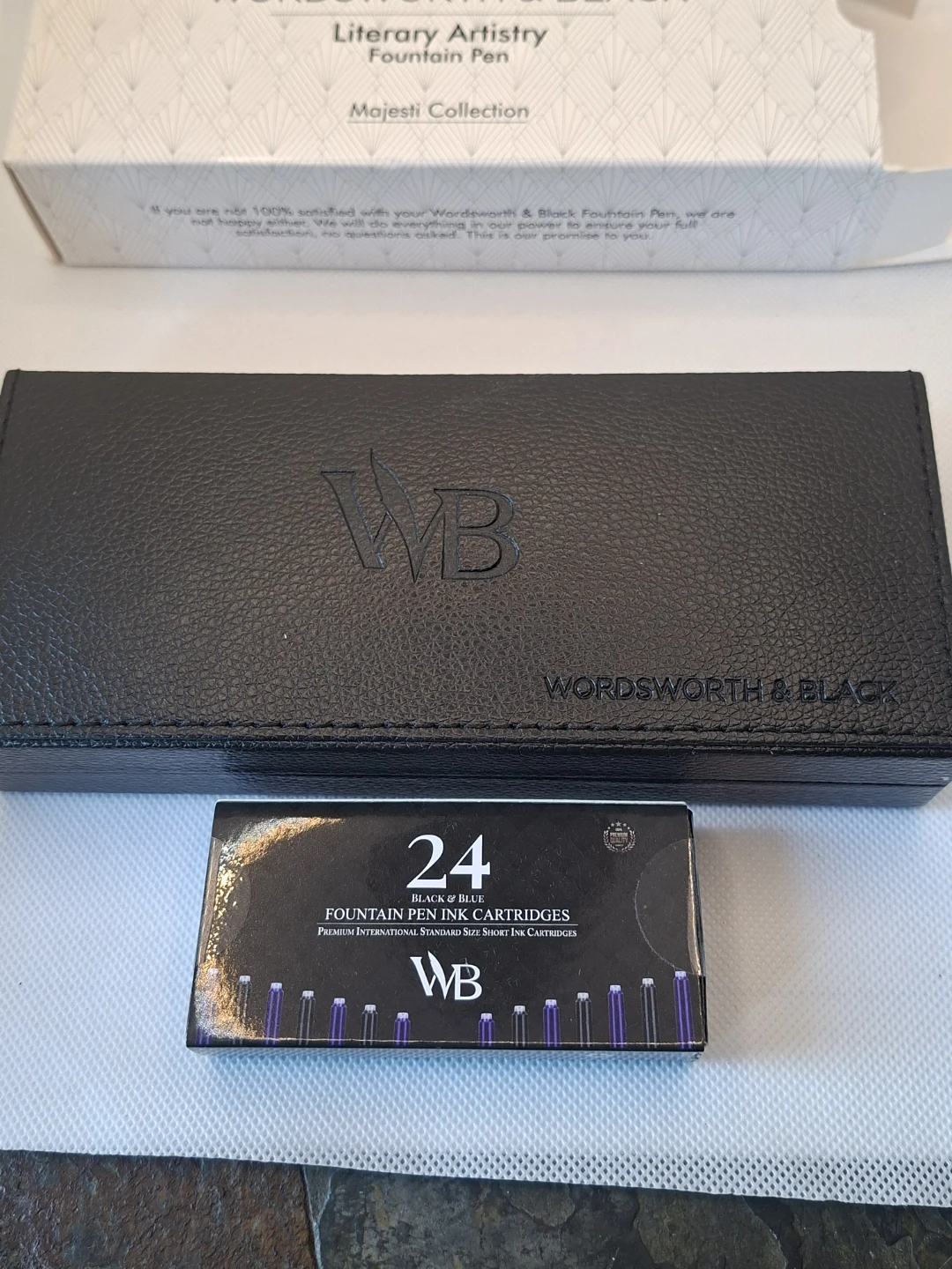 ​Wordsworth & Black Majesti Fountain Pen Set w/ 24 Ink Refills - photo 2