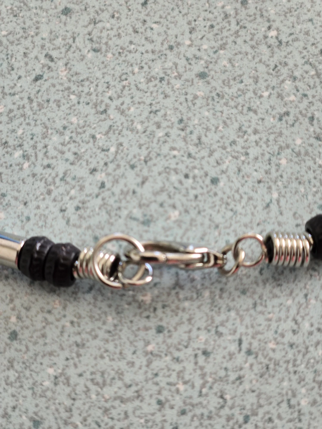 Silver-Tone Spike Necklace - photo 3